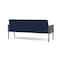 Lesro Mystic Lounge Reception Sofa, Black, MD Ink Back, MD Ink Seat, RS Echo Arm Panels ML1601 - alternate 3